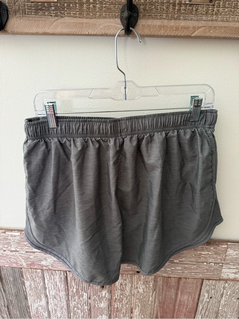 Nike Women's Charcoal Gray Athletic Shorts